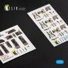 KELIK K72031 F-4(C,D) PHANTOM II INTERIOR 3D DECALS FOR HASEGAWA KIT 1/72